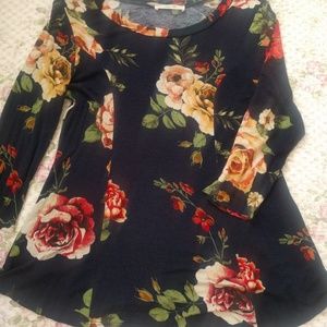 Modcloth Uniquely Easy Floral Top